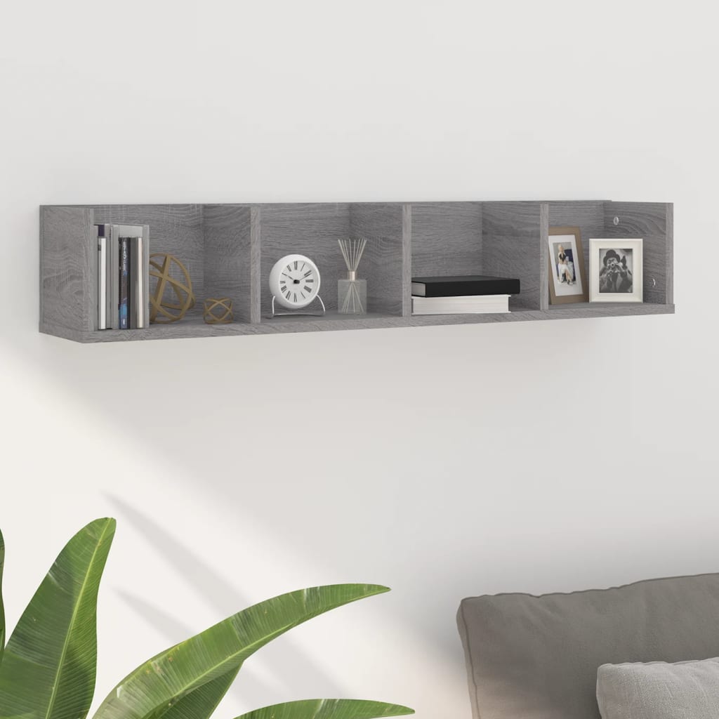 Mensola A Muro Cd 100X18X18Cm Legno Multistrato