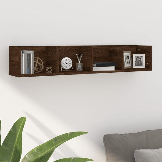 Mensola A Muro Cd 100X18X18Cm Legno Multistrato