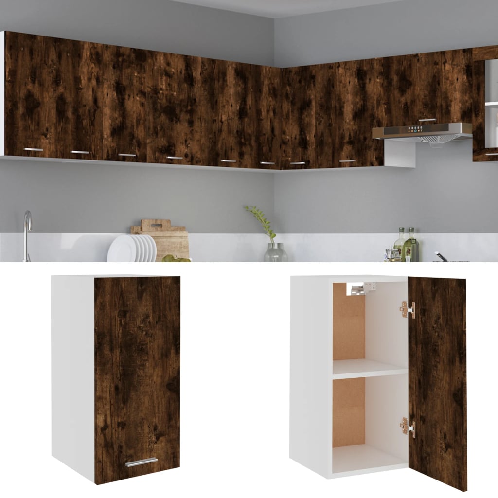 Mobile Pensile “Riga” 40X29,5X60 Cm Rovere Fumo