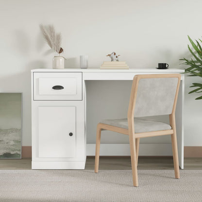 Scrivania Cassetto 115X50X75 Cm Legno Multistrato