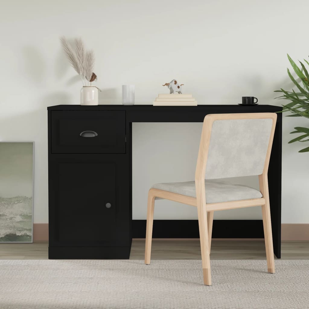 Scrivania Cassetto 115X50X75 Cm Legno Multistrato