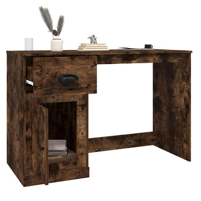 Scrivania Cassetto 115X50X75 Cm Legno Multistrato