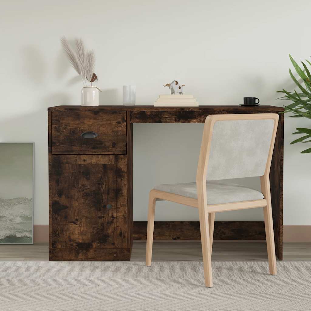 Scrivania Cassetto 115X50X75 Cm Legno Multistrato