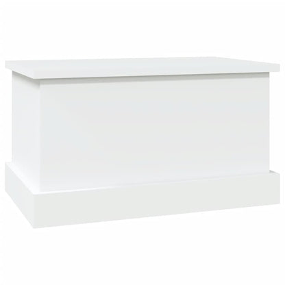 Scatola Portaoggetti Bianca 50X30X28 Cm In Legno Ingegnerizzato