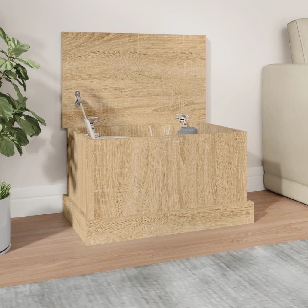Contenitore Rovere Sonoma 50X30X28 Cm Legno Ingegnerizzato
