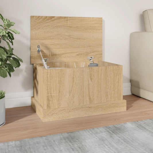 Contenitore Rovere Sonoma 50X30X28 Cm Legno Ingegnerizzato