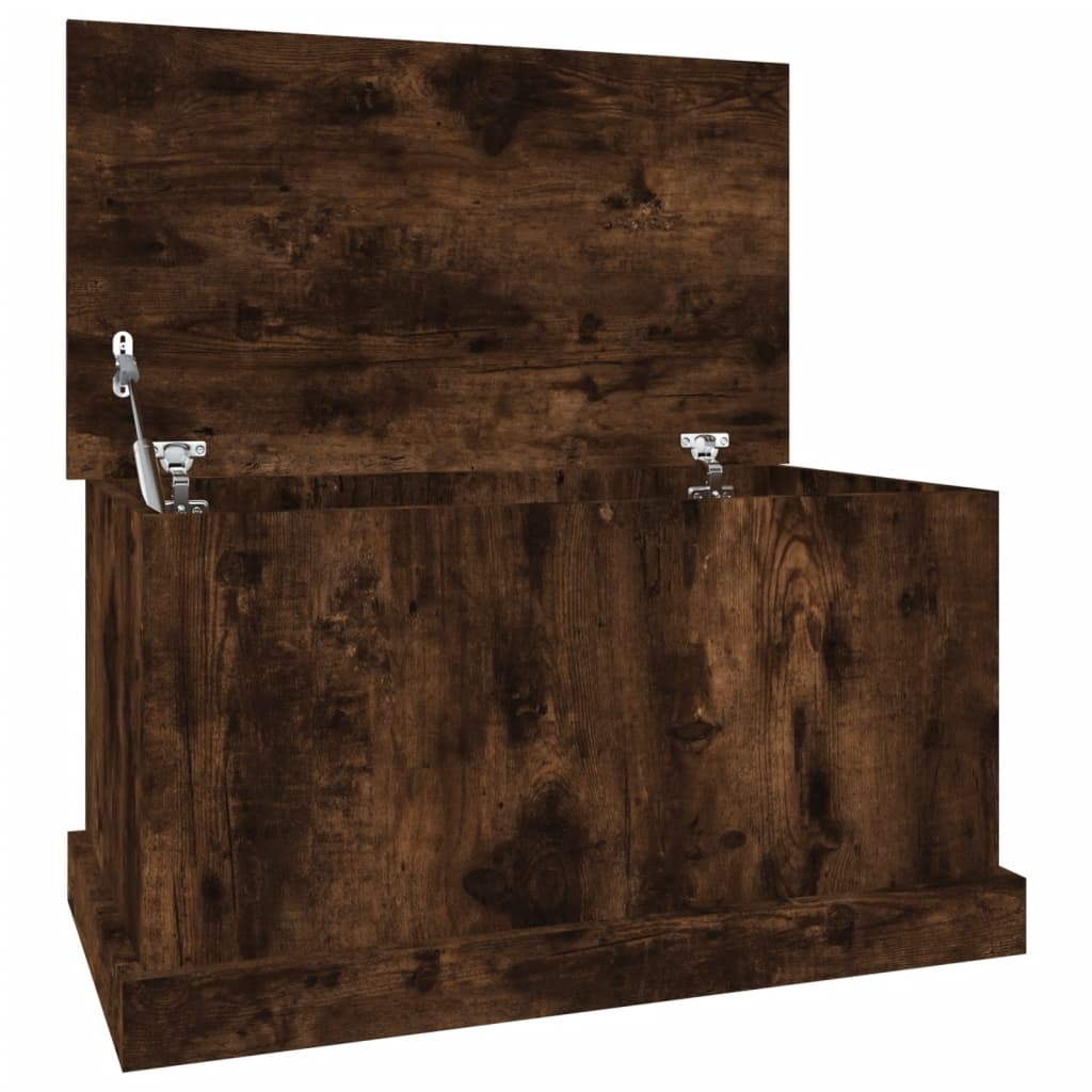 Contenitore Rovere Fumo 70X40X38 Cm Legno Multistrato