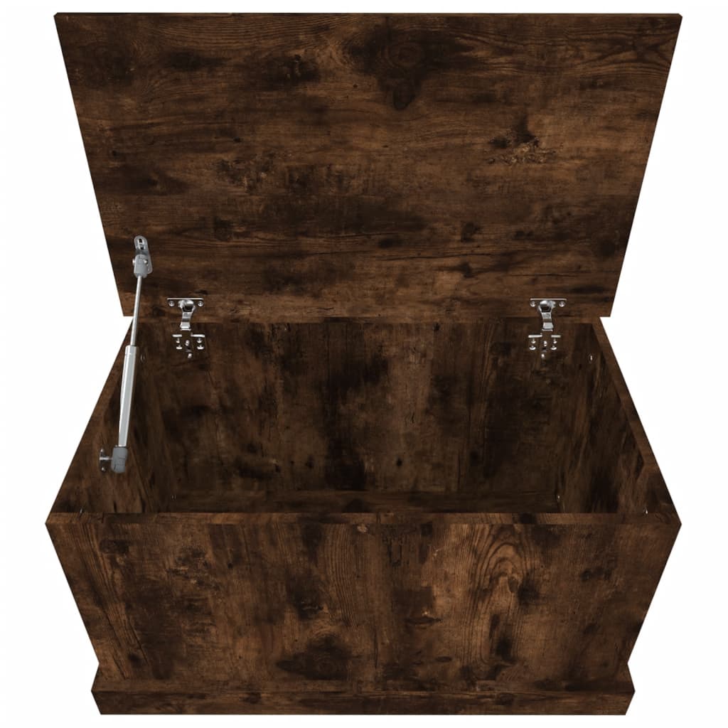 Contenitore Rovere Fumo 70X40X38 Cm Legno Multistrato