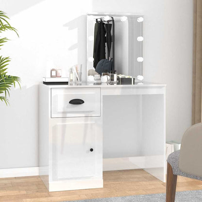 Toeletta 90X50X132,5Cm Legno Multistrato