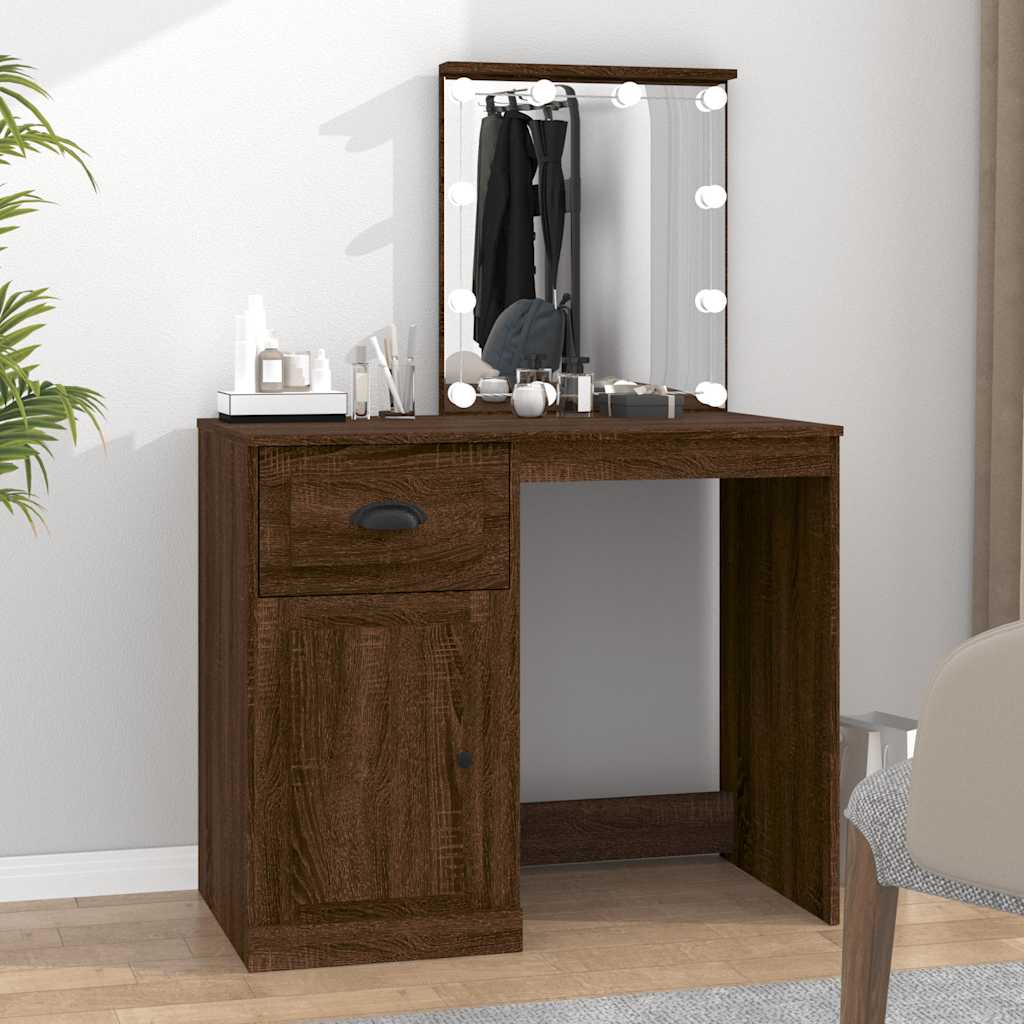 Toeletta 90X50X132,5Cm Legno Multistrato