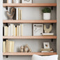 Ripiano Muro Marrone 100X30X(2-6) Cm Massello Rovere Trattato Marrone Chiaro