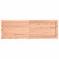 Ripiano Muro Marrone 100X30X(2-6) Cm Massello Rovere Trattato Marrone Chiaro