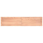 Ripiano Muro Marrone 100X30X(2-6) Cm Massello Rovere Trattato Marrone Chiaro