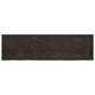 Ripiano 80X30X(2-6) Cm Massello Rovere Trattato Marrone Scuro