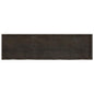Ripiano 80X30X(2-6) Cm Massello Rovere Trattato Marrone Scuro