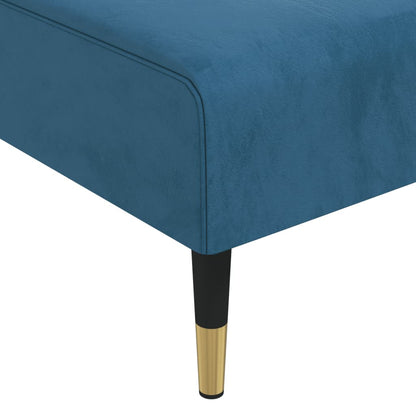 Divano Letto A L 271X140X70 Cm In Velluto