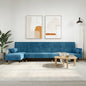 Divano Letto A L 271X140X70 Cm In Velluto