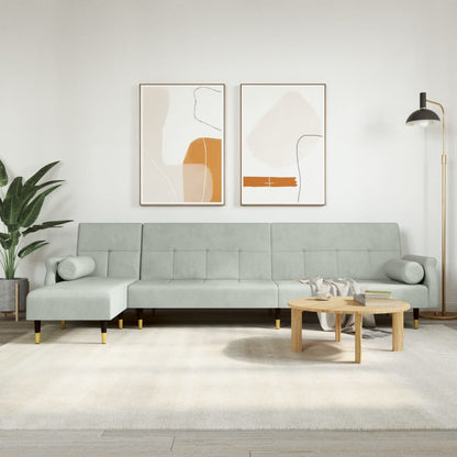 Divano Letto A L 271X140X70 Cm In Velluto