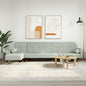 Divano Letto A L 271X140X70 Cm In Velluto