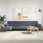 Divano Letto A L 271X140X70 Cm In Velluto
