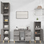 Set Mobili Da Bagno 3 Pz In Legno Multistrato
