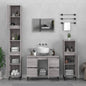 Set Mobili Da Bagno 3 Pz In Legno Multistrato