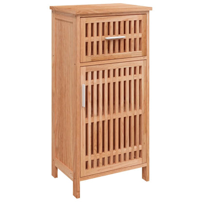 Set Mobili Da Bagno 4Pz In Legno Massello Di Noce