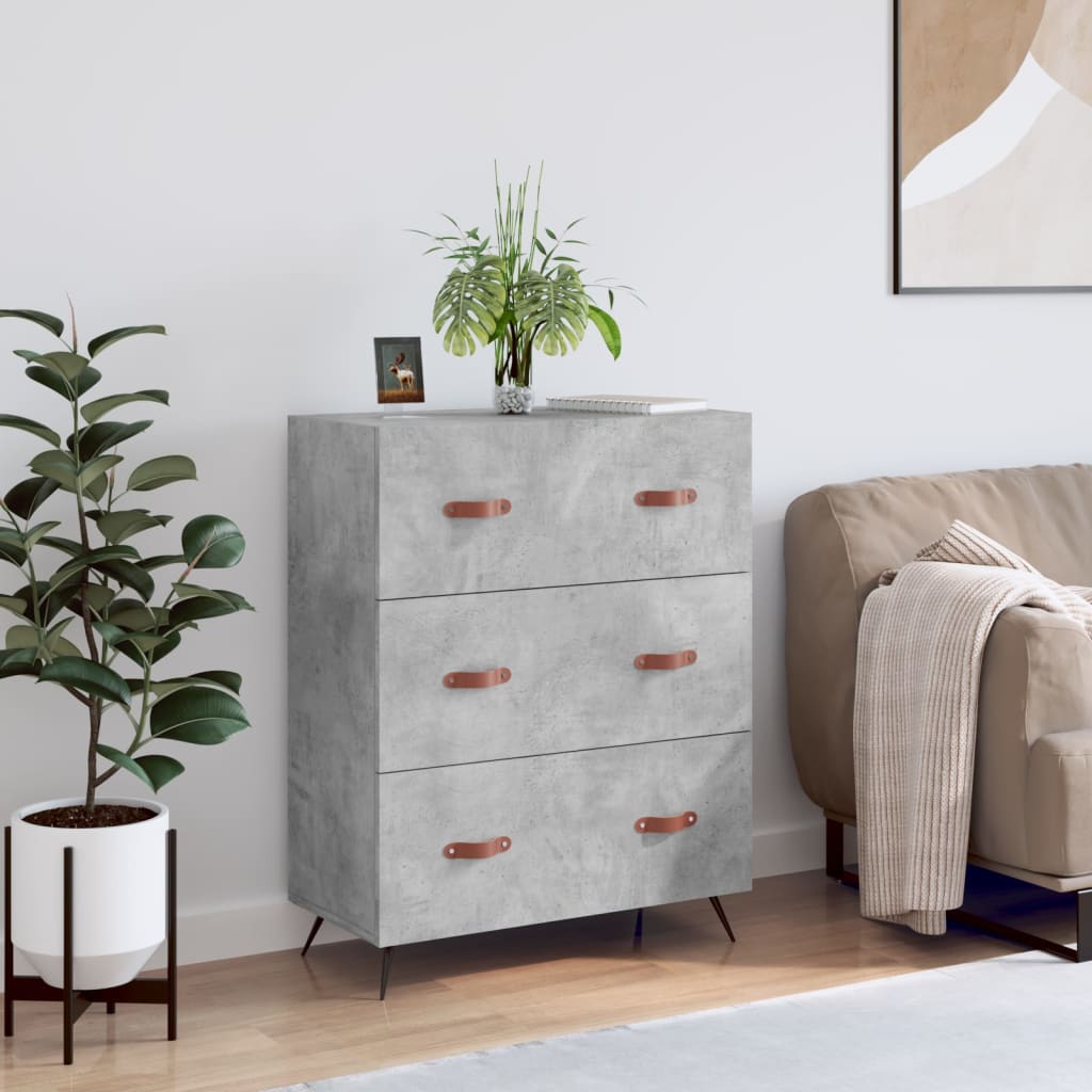 Cassettiera 69,5X34X90 Cm In Legno Multistrato