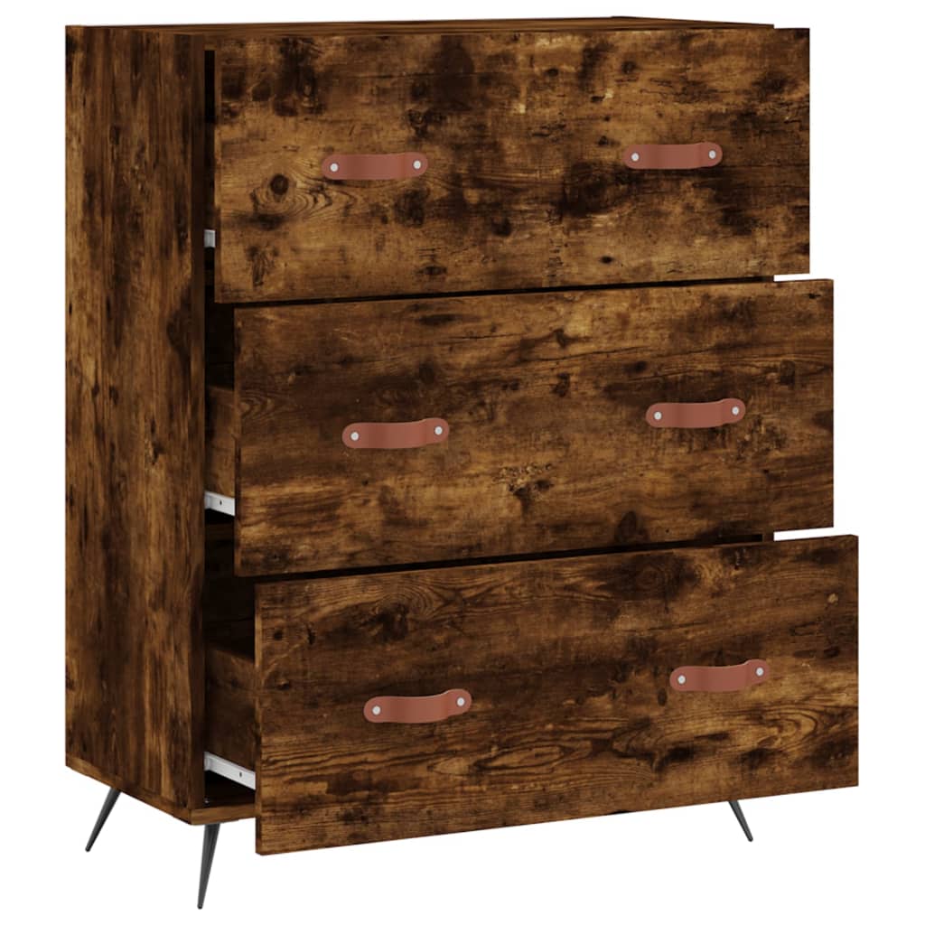 Cassettiera 69,5X34X90 Cm In Legno Multistrato