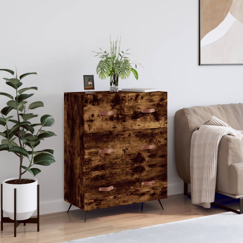 Cassettiera 69,5X34X90 Cm In Legno Multistrato