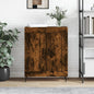 Credenza Bianca 69,5X34X90 Cm In Legno Multistrato