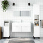 Mobile Da Bagno Con Specchio In Legno Multistrato
