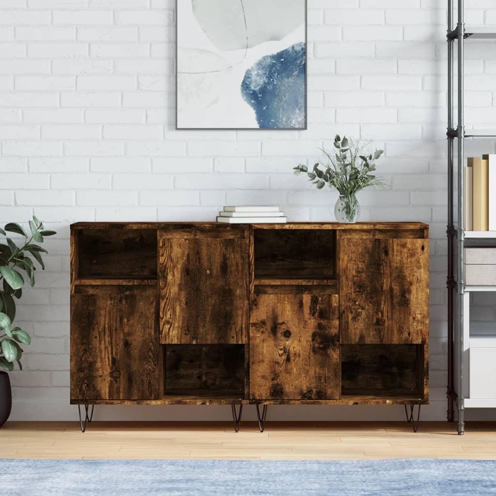 Credenza 3 Pcs 60 X 35 X 70 Cm