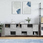 Credenza 3 Pcs 60 X 35 X 70 Cm