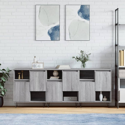 Credenza 3 Pcs 60 X 35 X 70 Cm