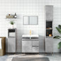 Set Mobili Da Bagno 3 Pz In Legno Multistrato