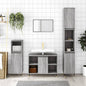 Set Mobili Da Bagno 3 Pz In Legno Multistrato