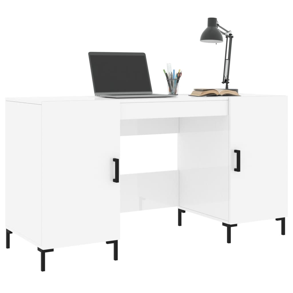 Scrivania 140X50X75 Cm In Legno Multistrato
