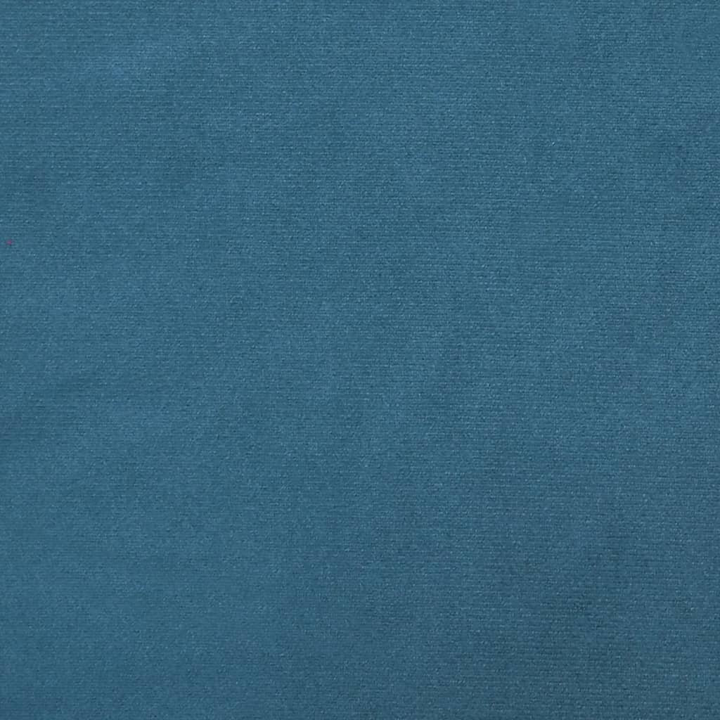 Letto Da Giorno In Velluto Blu