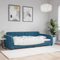 Letto Da Giorno In Velluto Blu