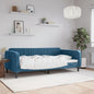 Divano Letto Estraibile Con Cassetti In Velluto Blu