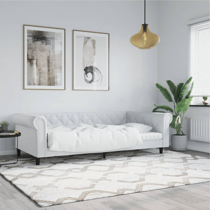 Divano Letto Con Letto Estraibile 90X200Cm In Similpelle
