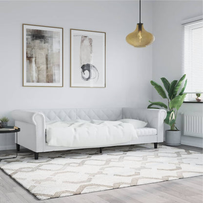 Divano Letto Con Letto Estraibile 90X200Cm In Similpelle
