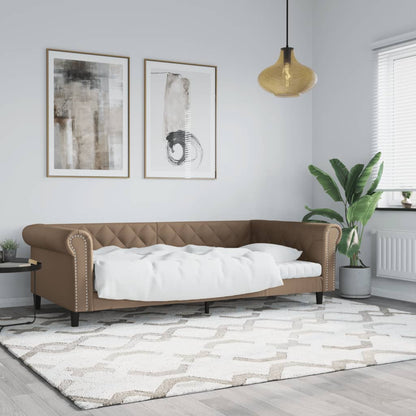 Divano Letto Con Letto Estraibile 90X200Cm In Similpelle