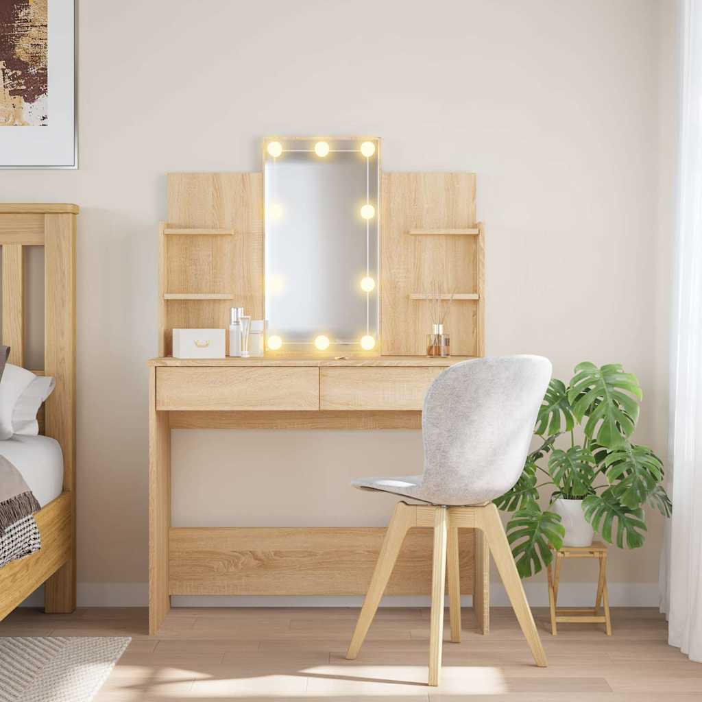 Toeletta Con Luci Led 96X40X142 Cm