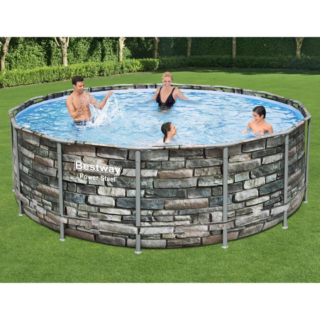 Bestway Piscina Power Steel 427X122 Cm