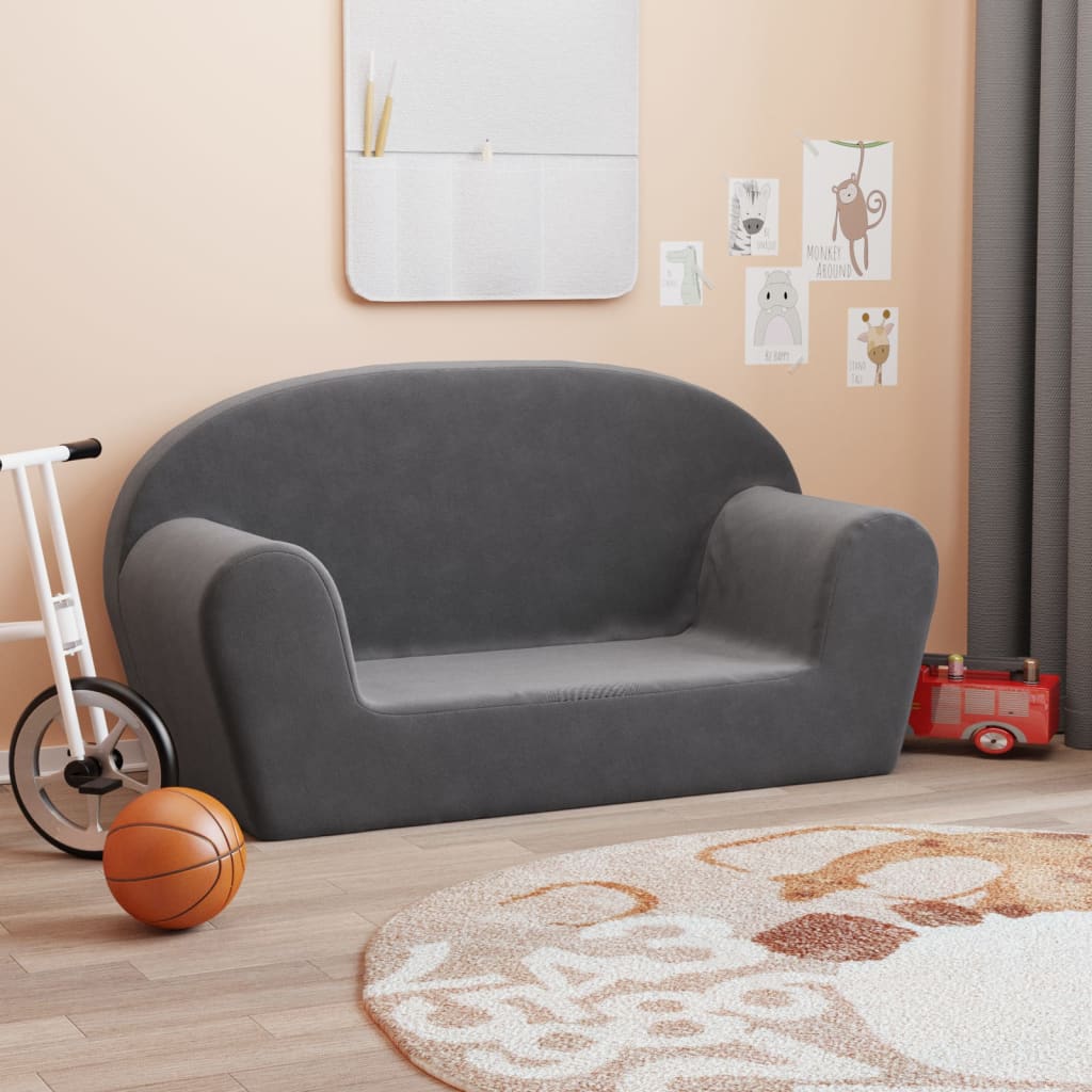 Divano Per Bambini A In Morbido Peluche
