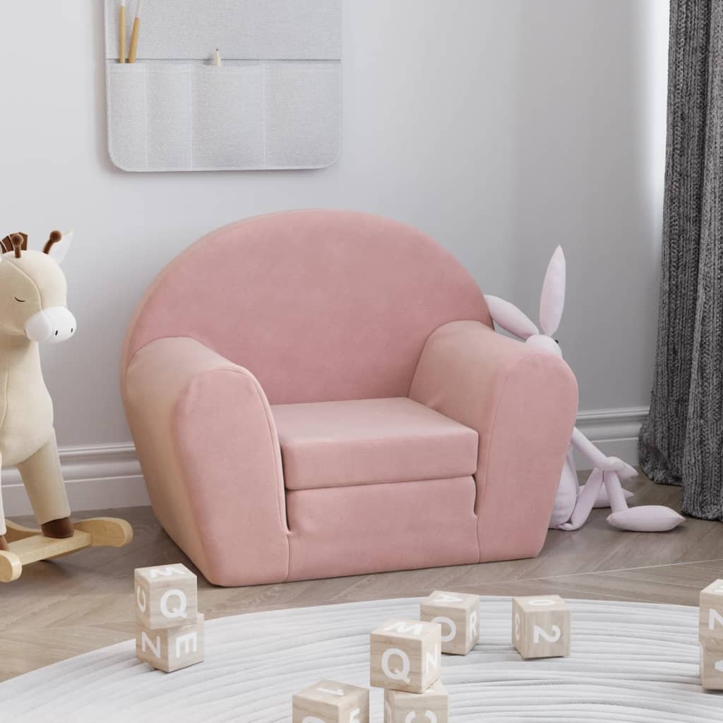 Divano Per Bambini A In Morbido Peluche