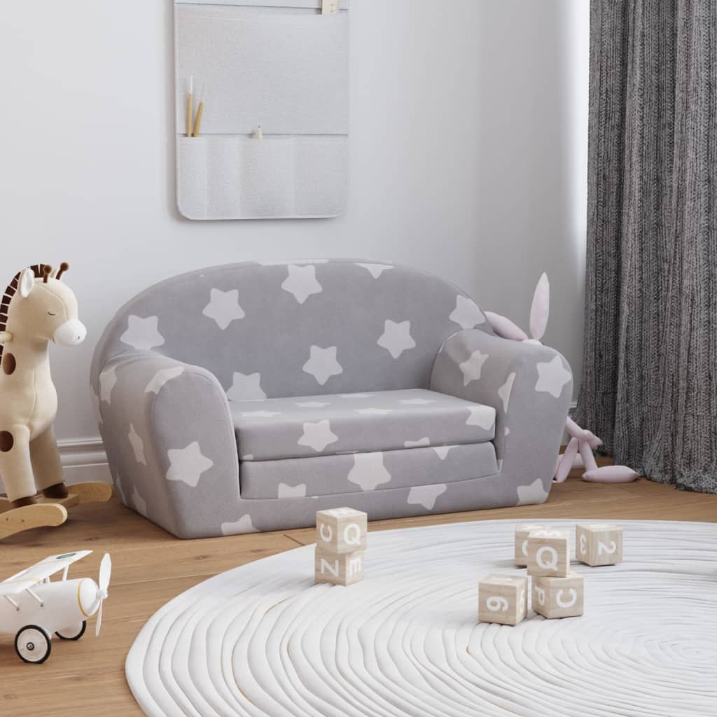 Divano Per Bambini A In Morbido Peluche