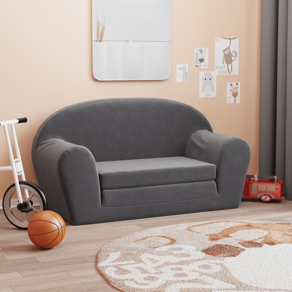 Divano Per Bambini A In Morbido Peluche